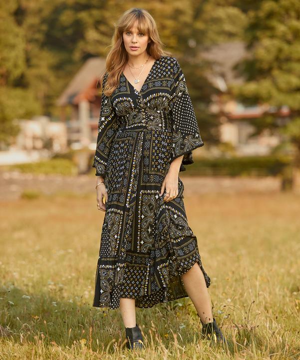 Image du produit Joe Browns Boho Scarf Print Maxi Dress (40)