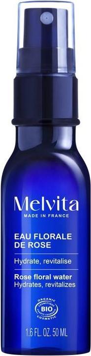 Produktbild Melvita Damaszener Rosen-Blütenwasser Spray Reiseformat (Gesichtswasser, 50 ml)