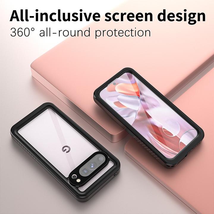 Immagine prodotto Redpepper Google Pixel 9 Pro XL - IP68 FS Series Wasserdichtes Outdoor Case, schwarz (Google Pixel 9 Pro XL)