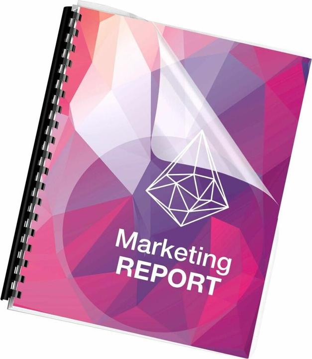 Produktbild Fellowes Plastikbinderücken 12.5 mm 5346507, rund 100 Stück