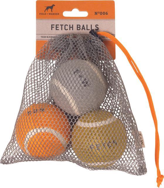 Immagine prodotto Field + Wander Confezione da 3 palline da recuperare (Palla giocattolo per cani)