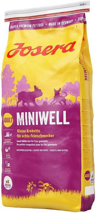 Produktbild Josera Miniwell Trockenfutter für kleine Rassen (Adult, 1 Stk., 900 g)