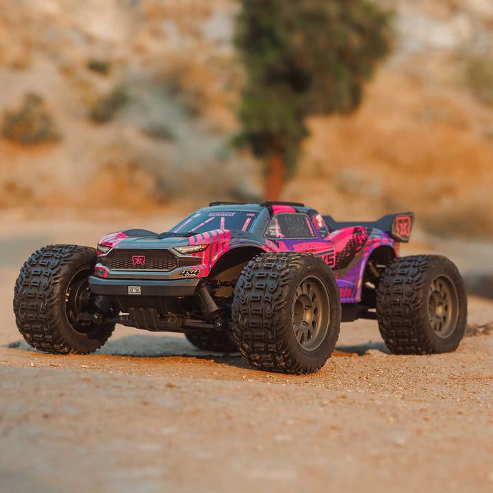 Produktbild Arrma VORTEKS 4X4 223S BLX 1/10 Brushless Stadium Truck RTR mit DSC, Lila (RTR Ready-to-Run)