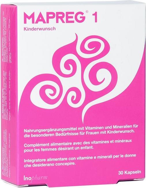 Actual product image Mapreg 1 Fertility Capsules (30 pcs) (30 Piece, Capsules, 22 g)