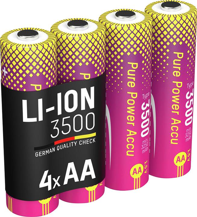 Ansmann High-quality AA size lithium batteries (4 pcs., AA, 3500 mAh)