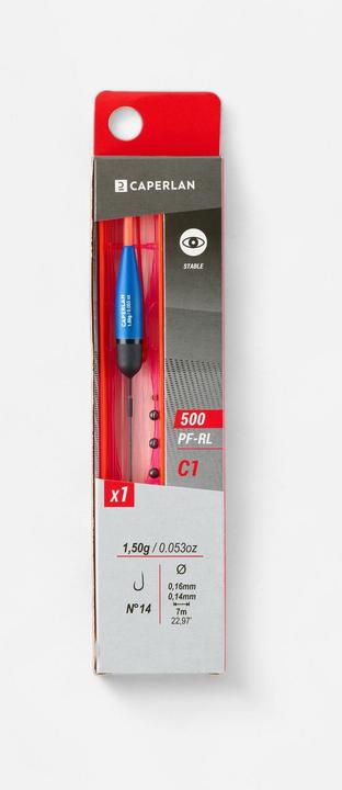 Actual product image Caperlan Float assembly pole fishing channel