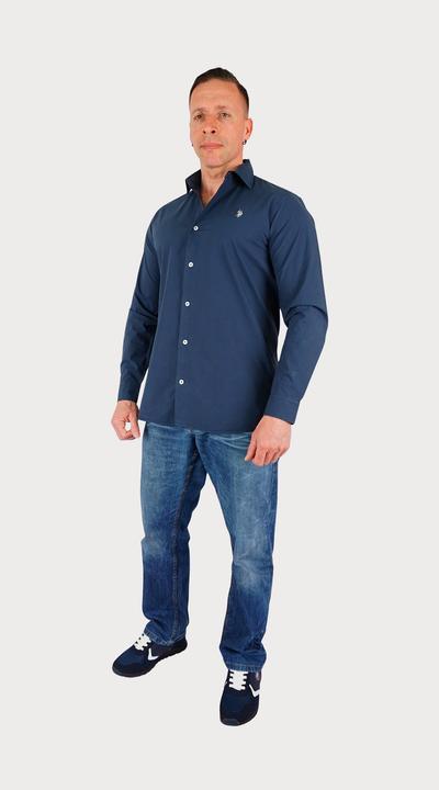 Immagine prodotto U.S. Polo Hemd Popeline Longsleeve Shirt (M)