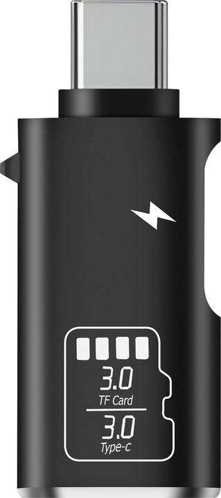 Immagine prodotto LinQ USB-C MicroSD Leser 5Gbps mit 10W Laden (USB 3.0)