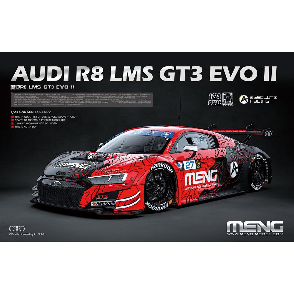 Meng-Model Audi R8 Lms Gt3 Evo Ii