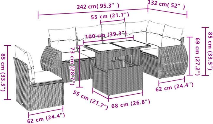 Produktbild vidaXL Remy