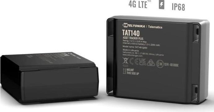 Actual product image Teltonika TAT140, 4G LTE Cat 1 asset tracker
