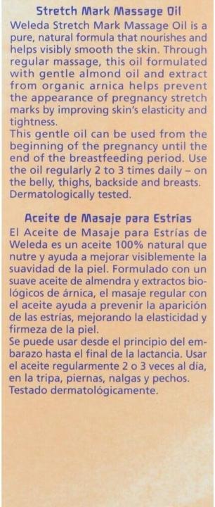 Image du produit Weleda Huile de soins de grossesse