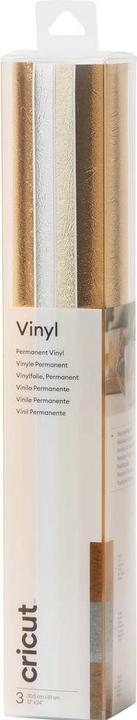 Produktbild Cricut Vinylfolie Premium Textured Metallic Sampler (1 x)
