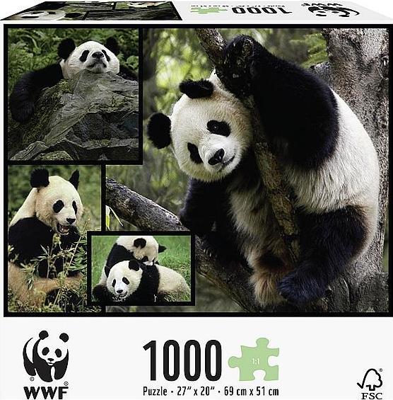 Actual product image WWF 1000 Puzzle Panda (1000 pieces)