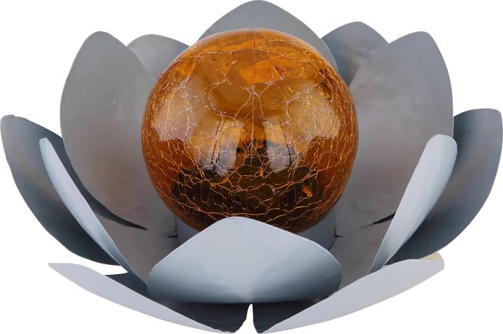 Produktbild Globo Solarleuchte grau 1xLED (IP44)