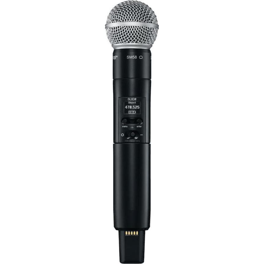 Shure SLXD2/SM58=-G59 - Nadajnik do ręki, Microfono