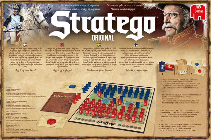 Productafbeelding Danspil Stratego Origineel Noords Bordspel Strategie (Deens, Fins, Noors, Zweeds, 2 Spelers)