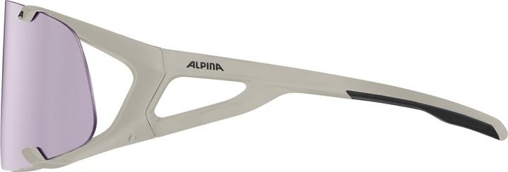 Actual product image ALPINA SPORTS Hawkeye S Q-Lite V (Cool grey matt, Purple)