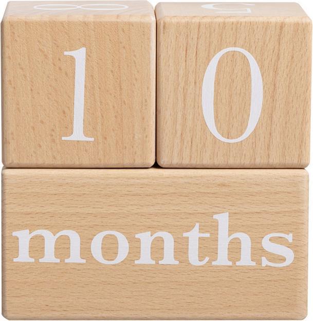 Pearhead Altersklötzchen aus Holz