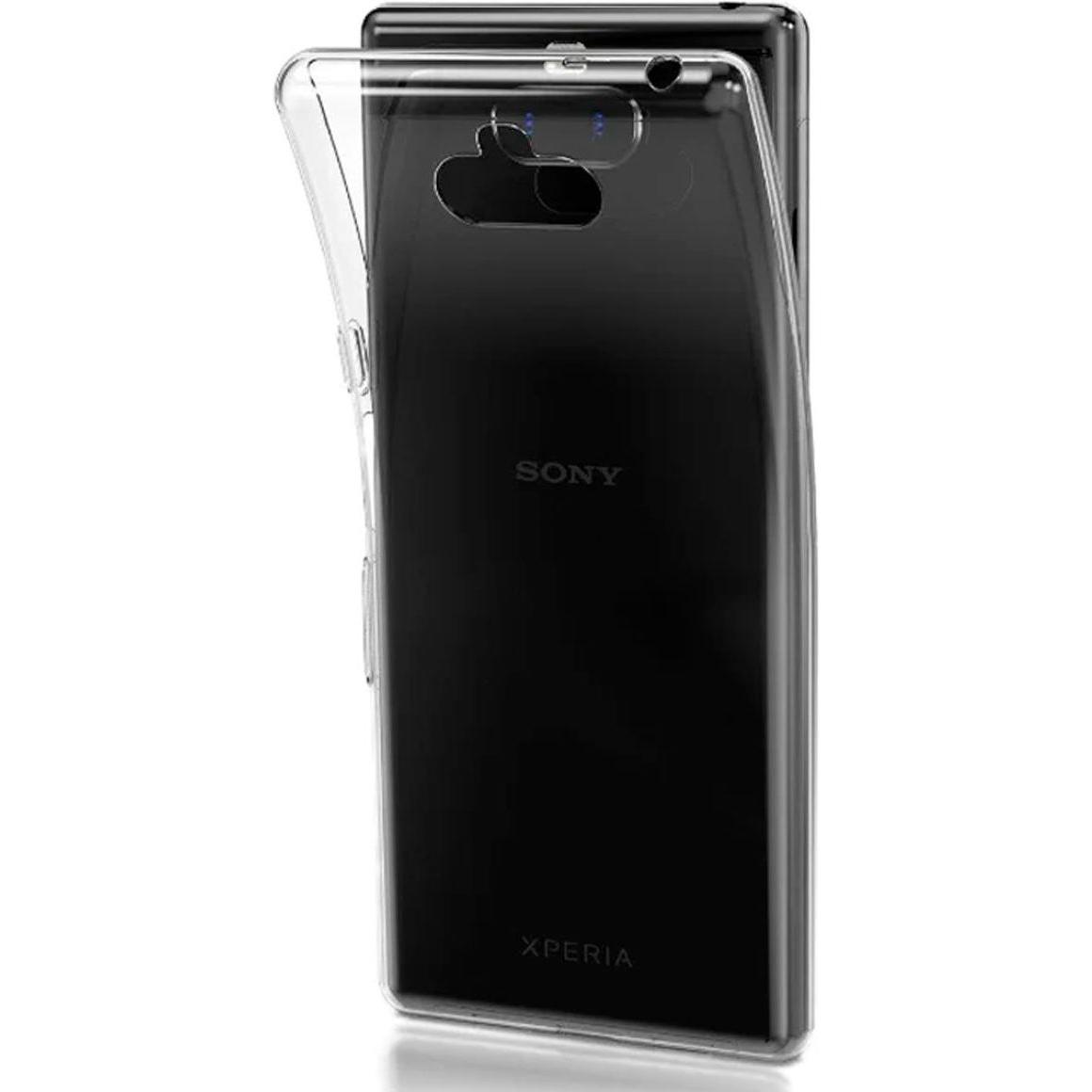 iLike Custodia Xperia 10 Plus Ultra Slim 0,5 mm in TPU (Sony Xperia 10 Plus), Cover smartphone, Trasparente
