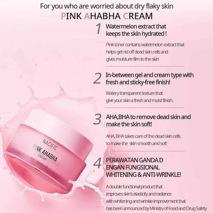 Produktbild Nacific Pink AHABHA Cream (50 ml, 24h Creme)