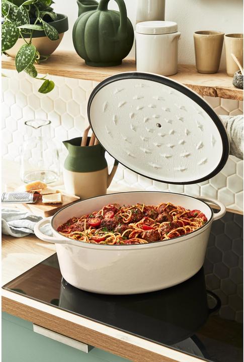 Produktbild Tefal LOV Bräter (34 cm, Bräter + Schmortopf, Kochtopf, Gusseisen)