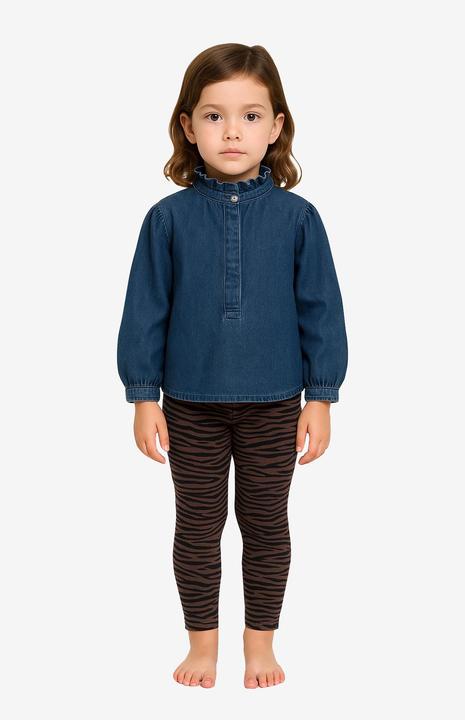 Produktbild Envie de Fraise Mädchen Leggins mit Zebramuster Mama-Tochter-Capsule, Bio-Baumwolle (140)
