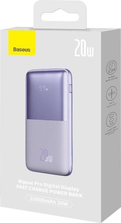 Immagine prodotto Baseus Caricabatterie digitale (10000 mAh, 20 W, 37 Wh)