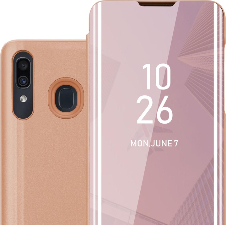 Produktbild Cadorabo Book Smart View Spiegel Cover (Samsung Galaxy A20, Samsung Galaxy A30)