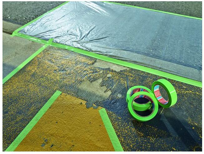 Produktbild tesa Gewebeband für den Aussenbereich grün 50m:50mm (50 mm)