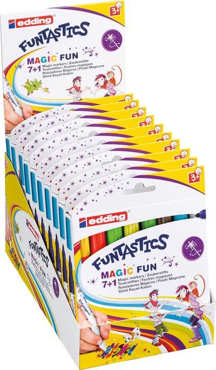 Produktbild Edding Fasermaler 13 Funtastics 8er-Set (Mehrfarbig, 8 x)