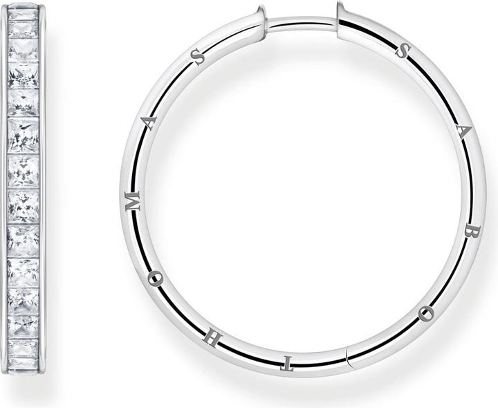 Immagine prodotto Thomas Sabo Creole Pietre Bianche Pavé Argento (Argento 925)