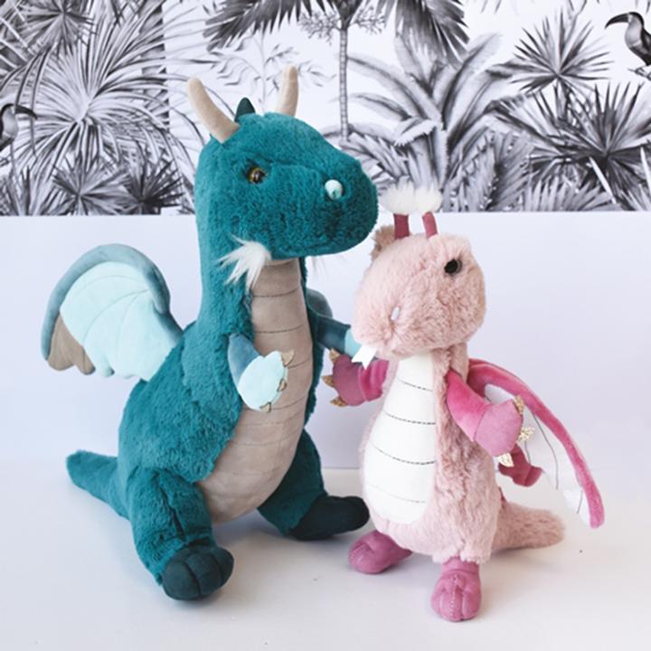 Produktbild Doudou et Compagnie Drache smaragdfarben (48 cm)