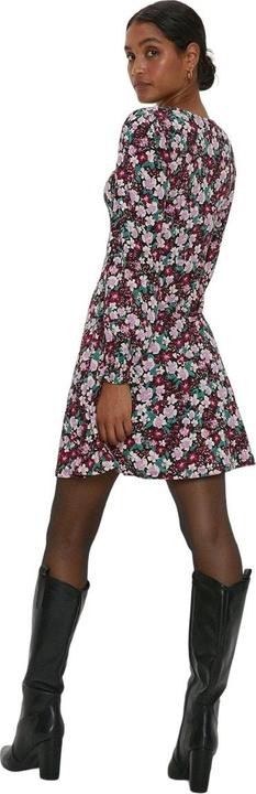 Immagine prodotto Dorothy Perkins Donna/Ladies Mini abito floreale con scollo a V e maniche lunghe (42)