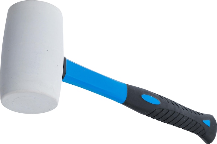 BGS Rubber Mallet Fibreglas Shaft white Head Ø 64 mm 750 g (938 g)