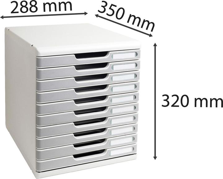 Actual product image Exacompta Modulable drawer boxes (A4+)