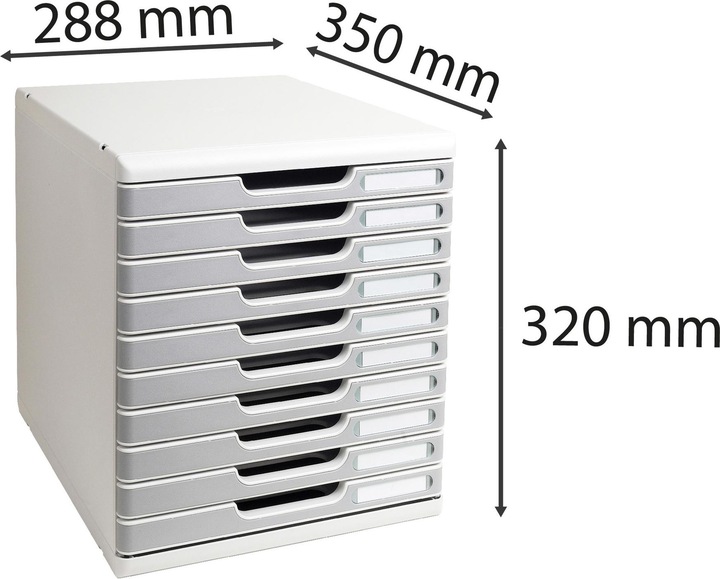 Produktbild Exacompta Modulierbar Schubladenboxen (A4+)