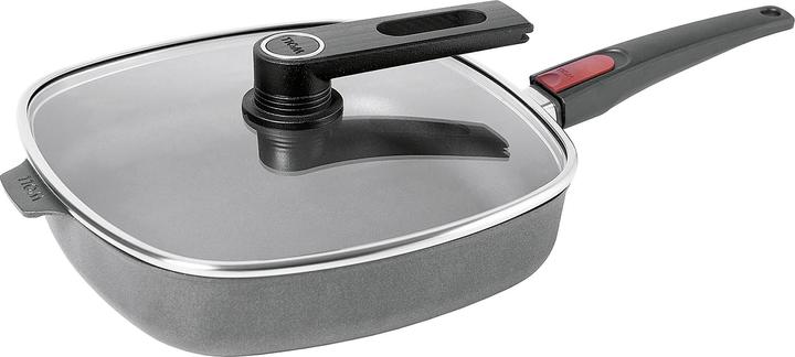 Image du produit Woll PAC14DLI Poêle carrée, induction 24cm, 6,5 cm de haut (Ensemble de casseroles et de poêles de cuisson, Aluminium)