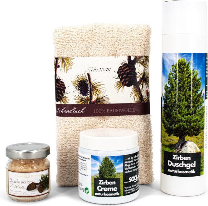 Immagine prodotto ZNatur Set regalo Set di cosmetici biologici in legno di pino svizzero No.15 (Set per la cura del corpo)