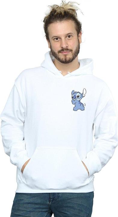 Produktbild Disney Lilo And Stitch Stitch Backside Breast Print Kapuzenpullover (L)