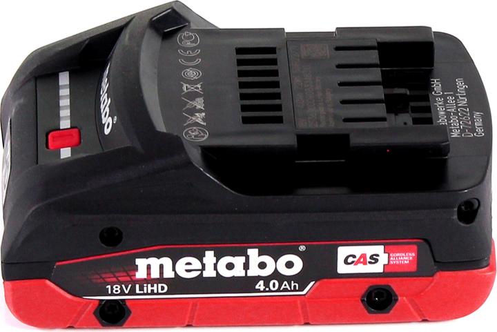 Actual product image Metabo R 12-18 DAB+ BT Battery construction site radio 12-18 V DAB+ + 1x LiHD battery 4.0 Ah - without (AM, DAB+, FM, Bluetooth)