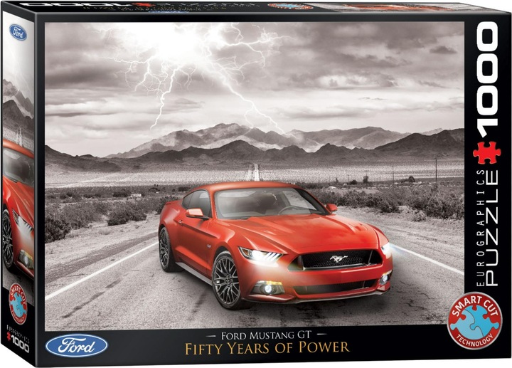 Actual product image Eurographics Ford Mustang GT (1000 pieces)