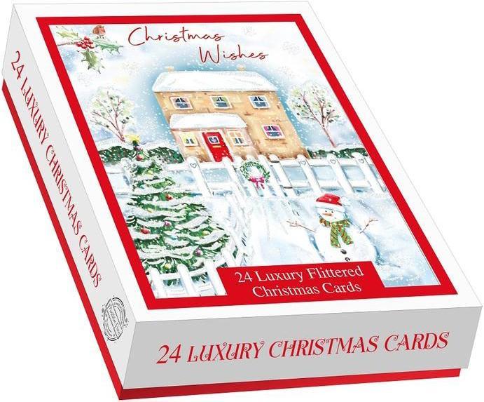 Produktbild Out of the blue Weihnachtskarte Winter Wonderland 24erPack (24 Stk.)