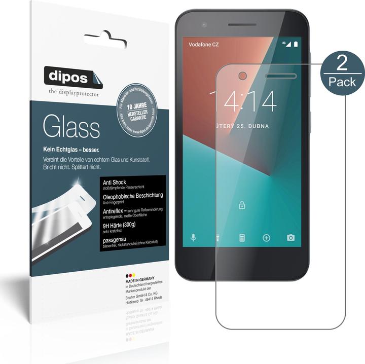 Produktbild Dipos Displayschutz Anti-Shock (1 Stk., Vodafone Smart E8)