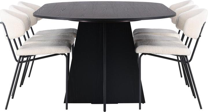 Image du produit Venture Home Bootcut Oval, Chico (230 x 115 x 76 cm)