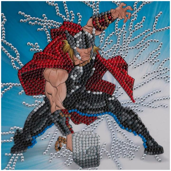 Produktbild Craft Buddy Thor, Karte 18x18cm Crystal Art
