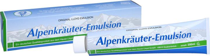 Produktbild Axisis Original Lloyd Alpenkräuter-Emulsion, 200 ml Creme (1 x, 200 ml)