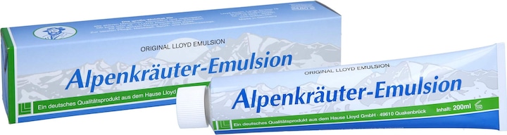 Produktbild Axisis Original Lloyd Alpenkräuter-Emulsion, 200 ml Creme (1 x, 200 ml)