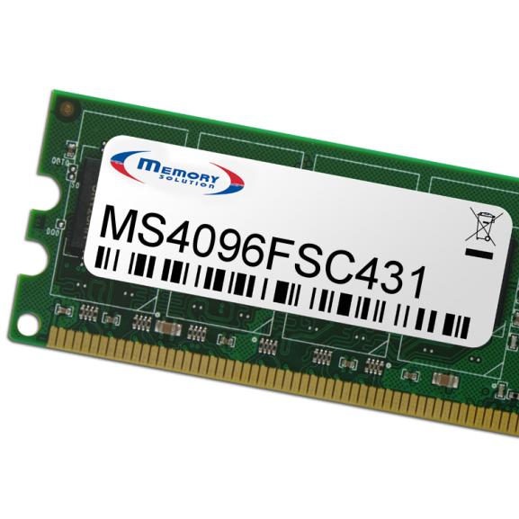 Memorysolution Memory Solution MS4096FSC431 4GB 1600MHz Speichermodul (1 x 4GB), RAM Modellspezifisch