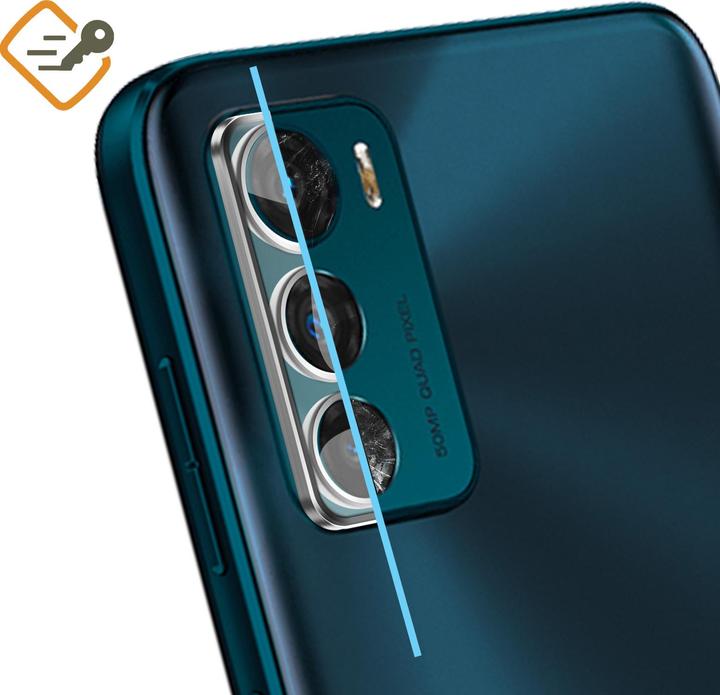 Actual product image Avizar Rear camera film, camera protection film (1 Piece, Motorola Moto G42)